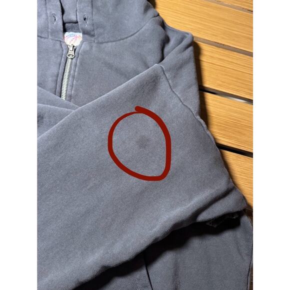 Spiritual Gangster X Grateful Dead Hooded Jacket Black Size Medium ( FLAWS ) - Picture 6 of 8